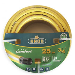 Поливочный армированный 3-х слойный шланг Raco COMFORT 3/4x50 м