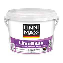 Краска для потолков и стен 2,5 л База 1 LINNIMAX LinniSilan