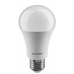 Лампа светодиодная LED 20 вт E27 А60 4000К Холодный свет ОНЛАЙТ