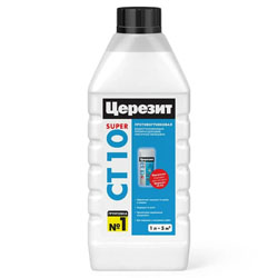 Церезит СТ 10 Противогрибковая водоотталкивающая пропитка для швов плитки 1 л