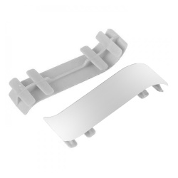 Соединитель для плинтуса К55 Комфорт Металлик