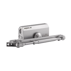 Доводчик дверной 410 Isparus от 15 до 60 кг Серебро НОРА-М