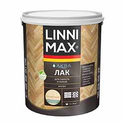 Лак акриловый для паркета и полов матовый 2,5 л Linnimax АКВА