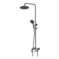 Душевая система тропический душ латунь Argo Graphite VALFEX VF.24505-3