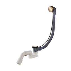 Сифон для ванны полуавтомат Золотой сатин RAGLO 9R600.30.03