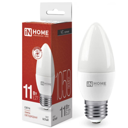 Лампа светодиодная LED-СВЕЧА-VC 14Вт 230В E27 4000K 1330Лм IN HOME