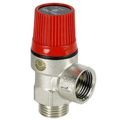 Клапан предохранительный 1/2" х 6 бар VF.496.N.012.60 Valfex