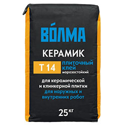 Клей плиточный до 45х45 см С1 25 кг Волма КЕРАМИК Т14