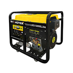 Электрогенератор дизельный LDG1300LXA Huter 8.5 КВт,21 л.с.