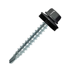 Саморез кровельный 4,8х70 мм РАЛ 7024 Темно-серый