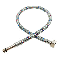 Гибкая подводка для смесителей 1/2" М10х37 120 см PE-X ТИТАН Ростерм