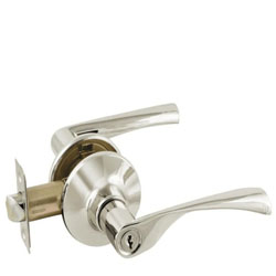 Защелка НОРА ЗВ2-01-СТД Хром + ключ фиксатор межкомнатная ручка