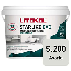 Эпоксидная затирка LITOKOL STARLIKE EVO S.200 AVORIO 5 кг