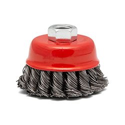 Щетка чашка для УШМ Витая 0,5х75 мм М14 Hardcore