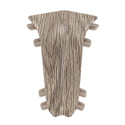 Внутренний угол для плинтуса К55 Дуб мокко