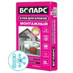 Боларс клей для блоков морозостойкий 25 кг
