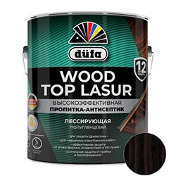 Пропитка-Антисептик для дерева Венге 2,5 л Dufa Wood top Lasur