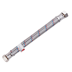 Гибкая подводка для воды Гигант нержавеющая сталь 1"х500 мм Г-Г AQUALINE