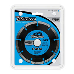 Круг алмазный 125х22,23х7,5х1,9 мм Diaforce Segment basic
