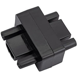 Коннектор шинопровода прямой SC-B-TL Черный TOP-LINE IN HOME