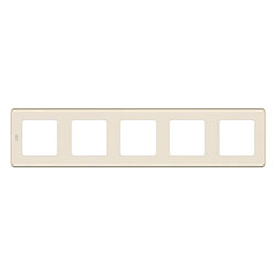 Рамка 5 постов Слоновая кость Legrand INSPIRIA