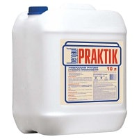 Bergauf Praktik грунтовка универсальная глубокого проникновения 10 л
