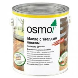 ОСМО Hartwachs-Öl Original масло с твердым воском матовое 0,125 л Бесцветное