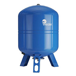 Гидроаккумулятор 100 л вертикальный Синий 1" WAV Wester Гидроаккумулятор 100 л вертикальный Синий 1" WAV Wester