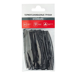 Набор термоусаживаемых трубок ТУТ нг №5 STANDARD 2:1 REXANT
