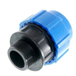 Муфта ПНД резьба наружная 32x1"