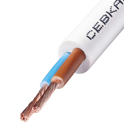 Кабель ПВС 2х0,75 ТУ