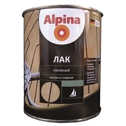 Лак Alpina Лак яхтный 2,5 л глянцевый