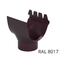 Baufort Водосточка Воронка желоба Коричневая