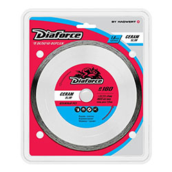 Круг алмазный 180х25.4/22.23х8х1,6 Diaforce ceram slim