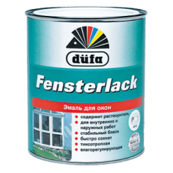 Эмаль Düfa Fensterlack для окон 0,75 л