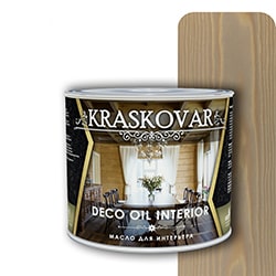 Масло для интерьера KRASKOVAR Deco Oil Interior 2,2 л Крем-брюле