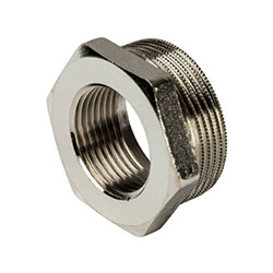 Футорка НВ 1"1/2х1" никелированная STOUT