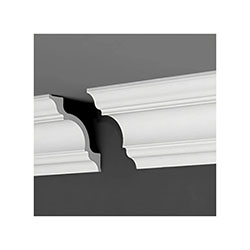 Плинтус потолочный П 01 95/95 мм 2 м Де-Багет