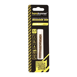Сверло по металлу кобальт 3,2 мм Hanskonner