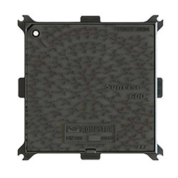 Люк чугунный квадратный 600х600 мм Sunrise600 AQUASTOK
