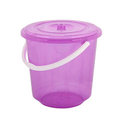 Ведро пластиковое 5 л ХОЗЯЮШКА с крышкой М1178