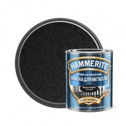 Hammerite с молотковым эффектом Черная 2,2 л
