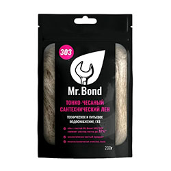 Лен сантехнический 200 г Mr.Bond 303