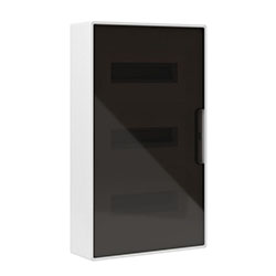 Корпус пластиковый настенный FRAME ЩРН-П-36 IP41 тонированная дверь F36W1WD DKC