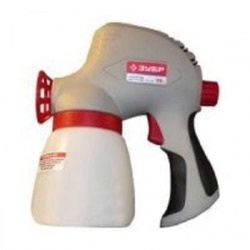 Зубр краскопульт электрический ЗКПЭ-120 бак 0,8 л