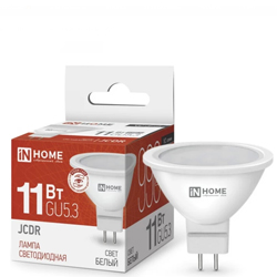 Лампа светодиодная LED-JCDR-VC 11Вт 230В GU5.3 4000К 990Лм IN HOME