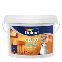 Лак Dulux Celco Aqua 70 Глянцевый 2,5 л. Водный