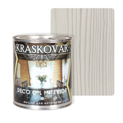 Масло для интерьера KRASKOVAR Deco Oil Interior 0,75 л Белоснежный