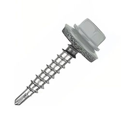 Кровельный саморез 5,5х19 мм RAL7004 Светло-серый