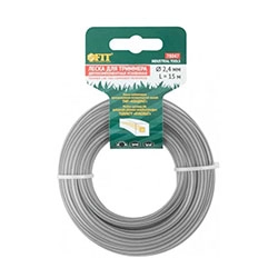 Леска усиленная 2,4 мм 15 м Квадрат FIT